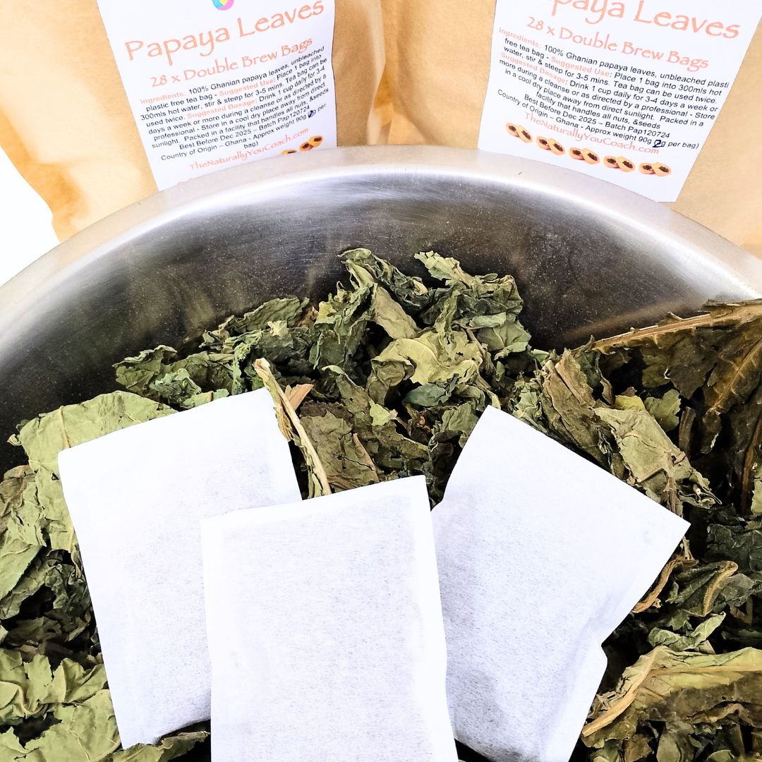 Papaya Leaves Tea - 28 x Strong Plastic Free Tea Bags