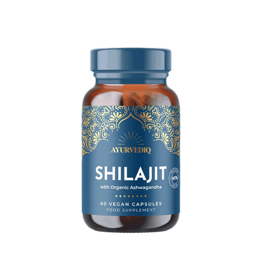 Organic Shilajit & Ashwagandha- 60 capsules